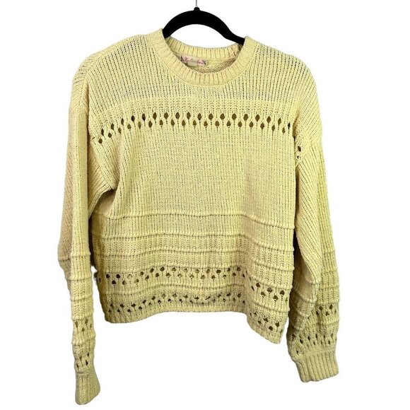 Yellow knit sweater‎ size xs - Picture 1 of 6